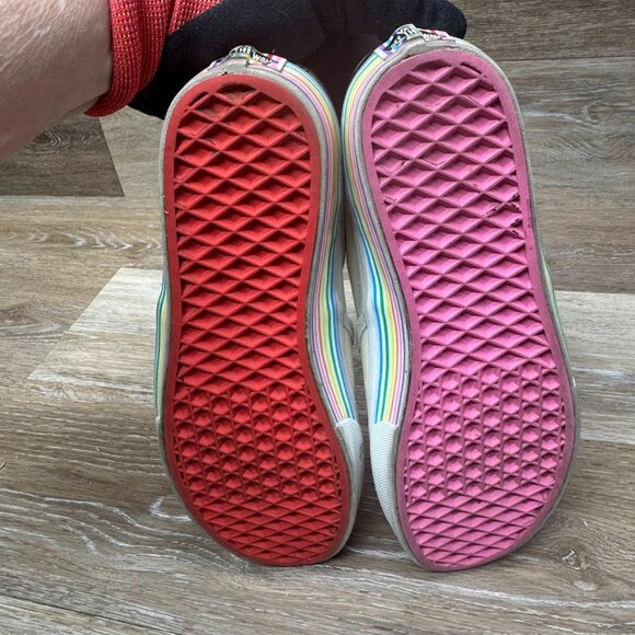 Vans x Flour Shop Unicorn Slip On Sneakers Women's Size 7 - Picture 4 of 7